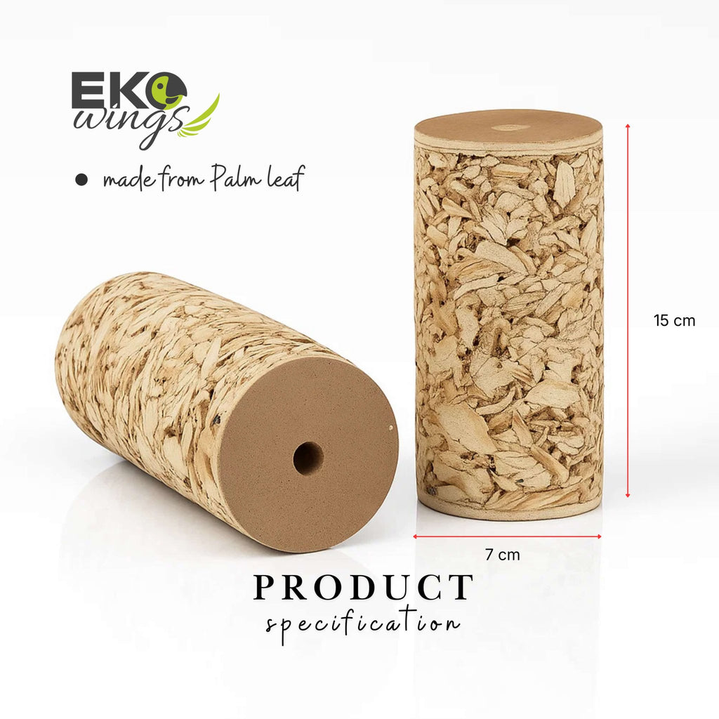 Palm Shred Block Refill (Extra Large) - EKOWINGS