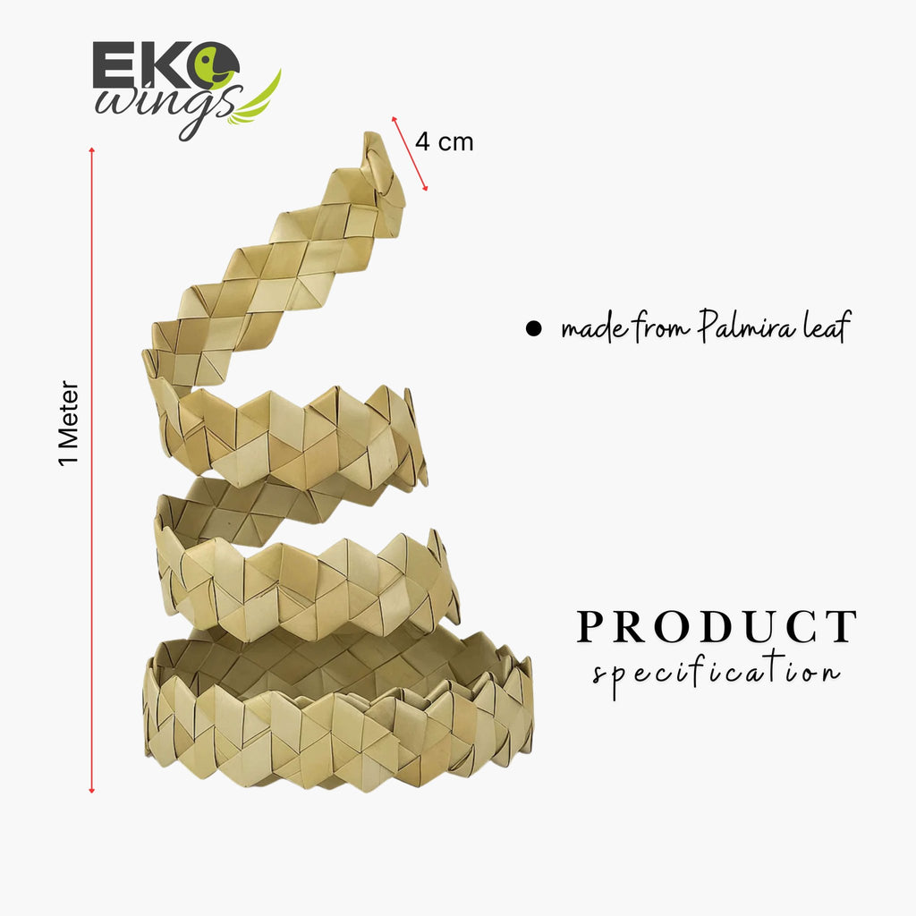 Palmyra Leaf Braid Refill (1 Meter) - EKOWINGS