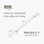 Stainless Steel horizontal Pole Refill (Large) - EKOWINGS