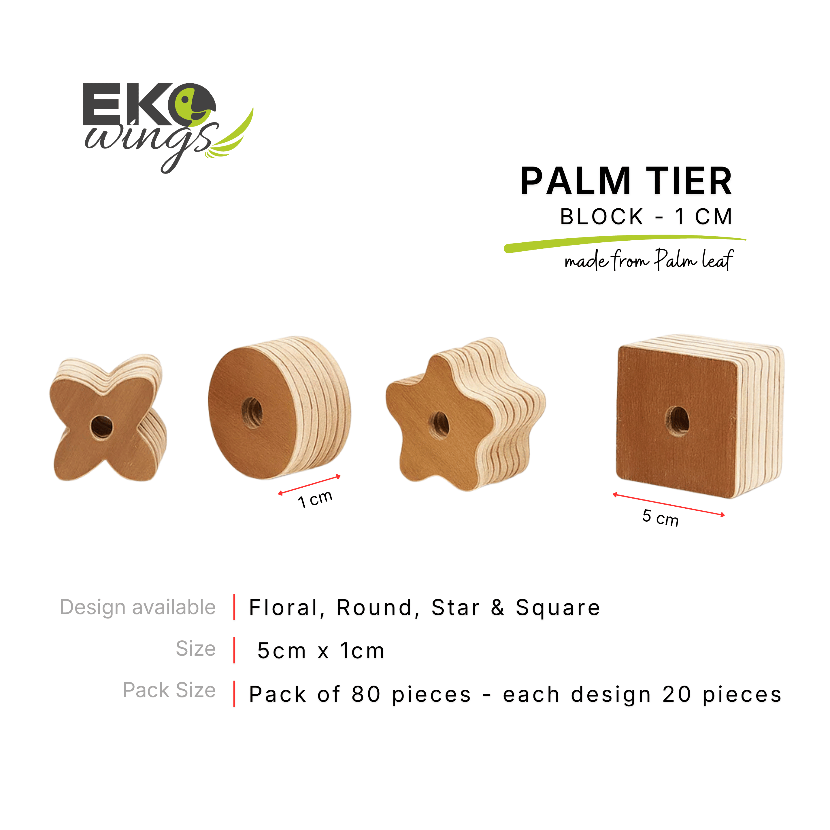 Palm Tier Block Refill (Small)