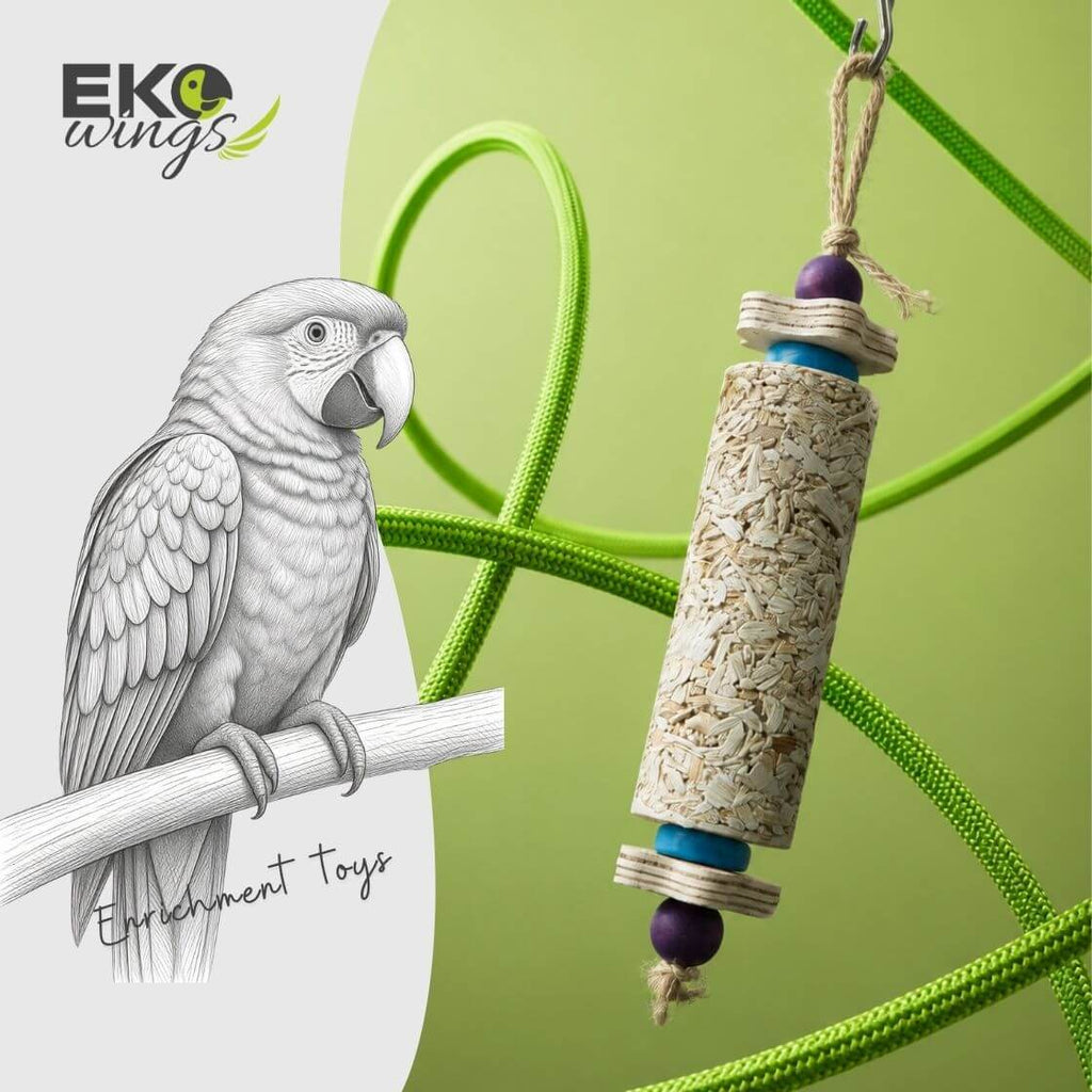 Shred Block Swing Toy ( Medium ) - EKOWINGS