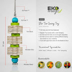 Star Tier Swing Toy ( Small ) - EKOWINGS