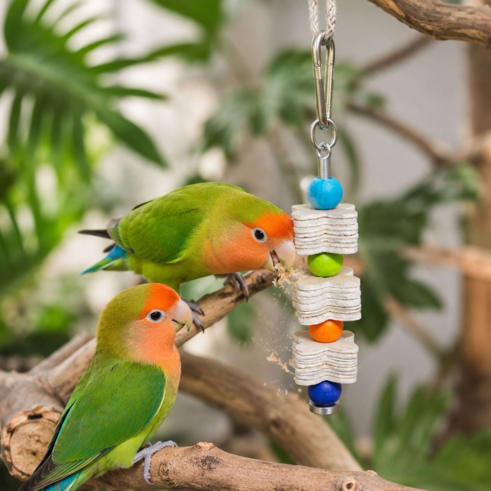 Floral Tier Swing Toy ( Small ) - EKOWINGS