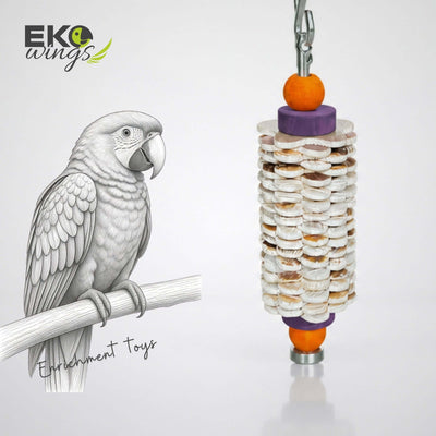 Star Feather Swing Toy ( Small ) - EKOWINGS