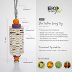 Star Feather Swing Toy ( Small ) - EKOWINGS