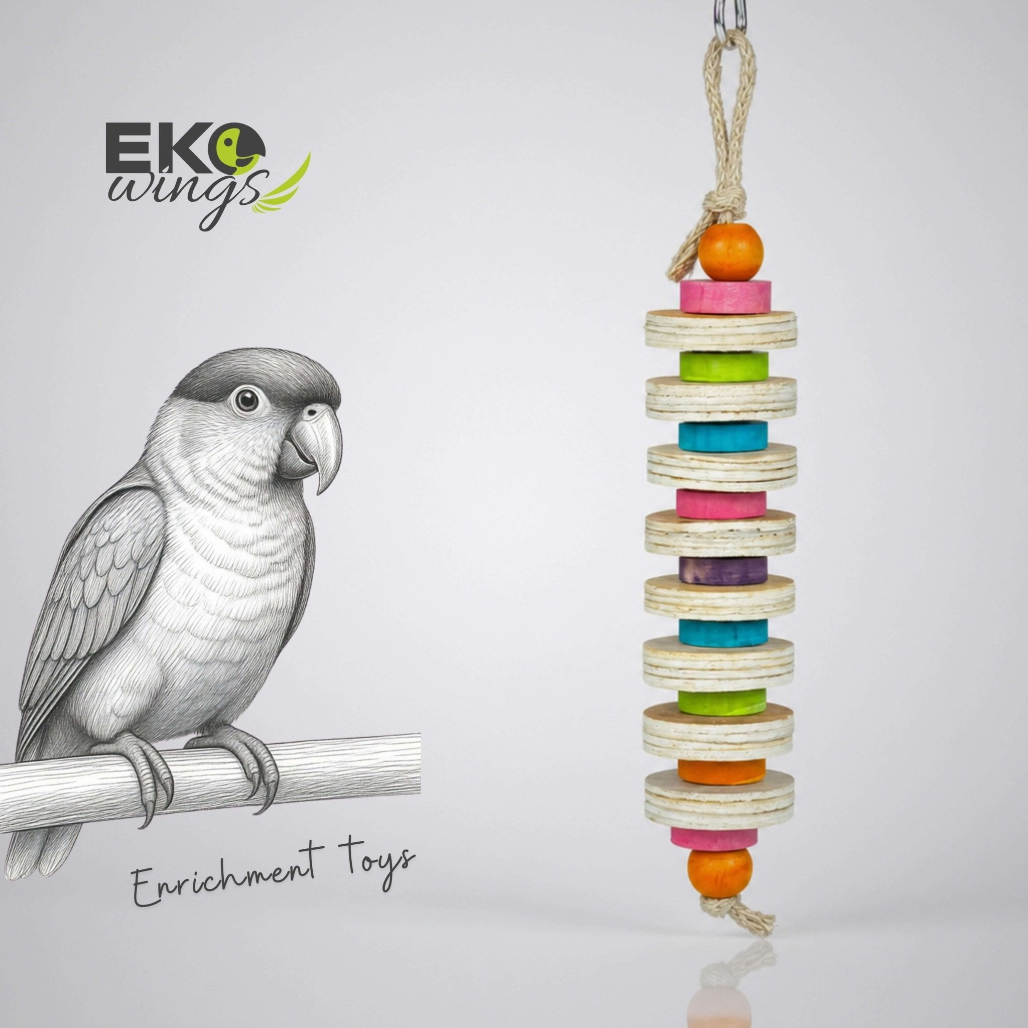 Round Tier Climbing Toy ( Medium ) - EKOWINGS