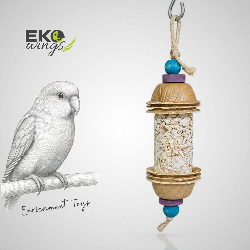 Cup and Shred Swing Toy ( Medium ) - EKOWINGS