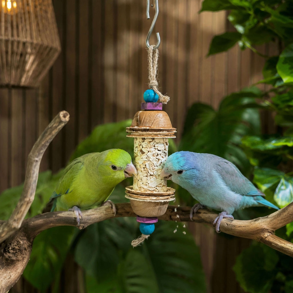 Cup and Shred Swing Toy ( Medium ) - EKOWINGS