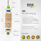 Star Feather Swing Toy ( Medium ) - EKOWINGS