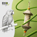 Plate and Shred Swing Toy ( Medium ) - EKOWINGS