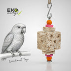 Square Foraging Swing Toy ( Medium ) - EKOWINGS