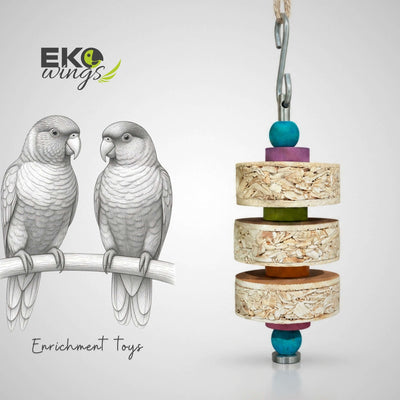 Mini Shred 3/3 Swing Toy ( Medium ) - EKOWINGS