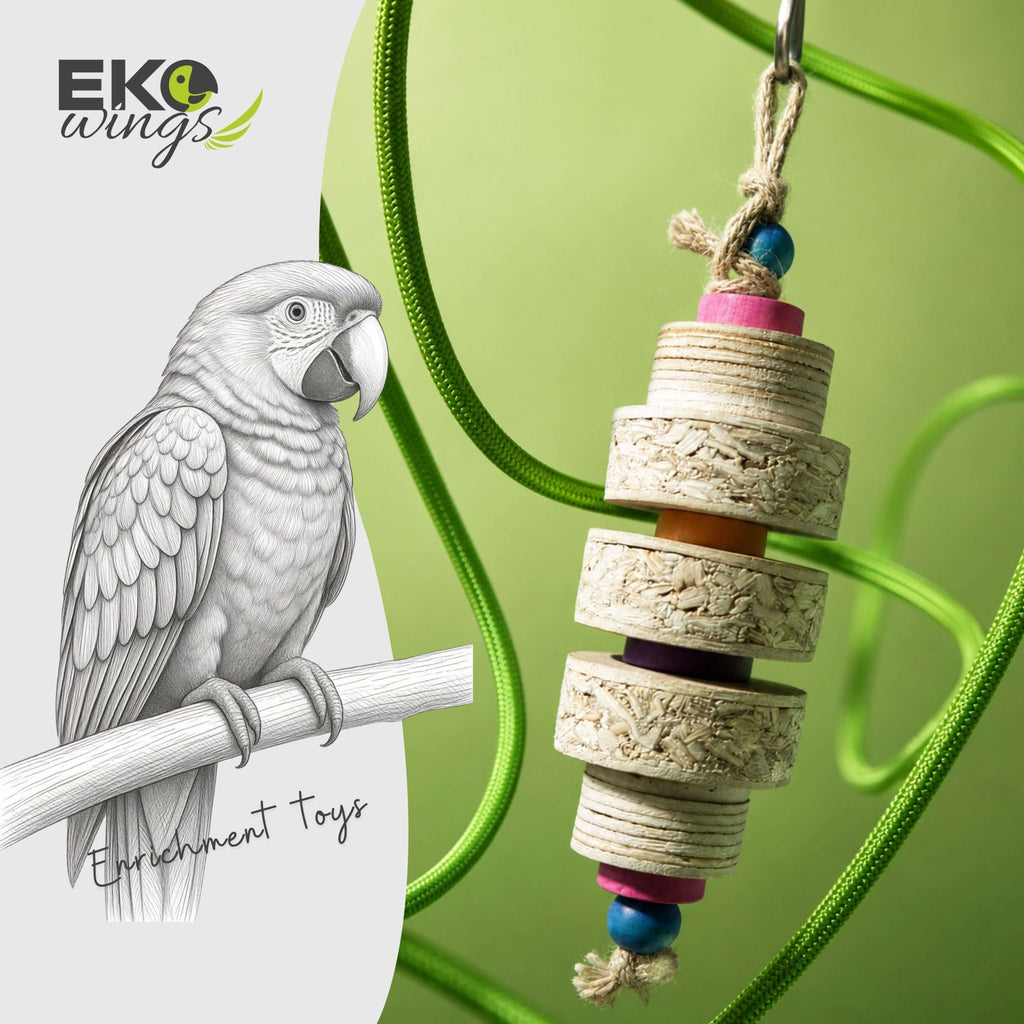 Mini Shred 3/5 Swing Toy ( Large ) - EKOWINGS