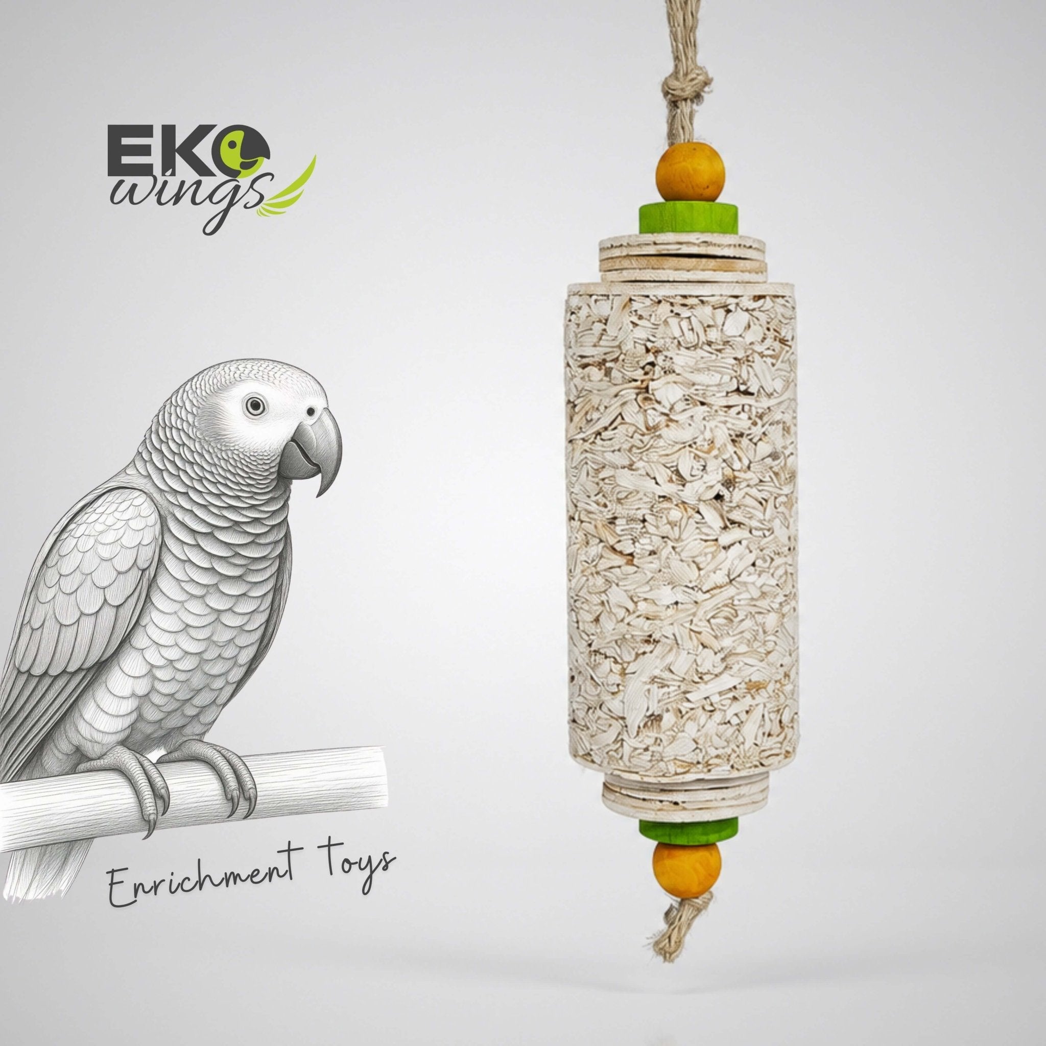 Shred Block Swing Toy ( Large ) - EKOWINGS