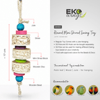 Mini Shred 3/3 Swing Toy ( Small ) - EKOWINGS