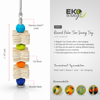 Floral Tier Swing Toy ( Small ) - EKOWINGS