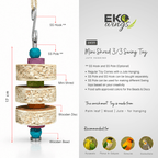 Mini Shred 3/3 Swing Toy ( Medium ) - EKOWINGS