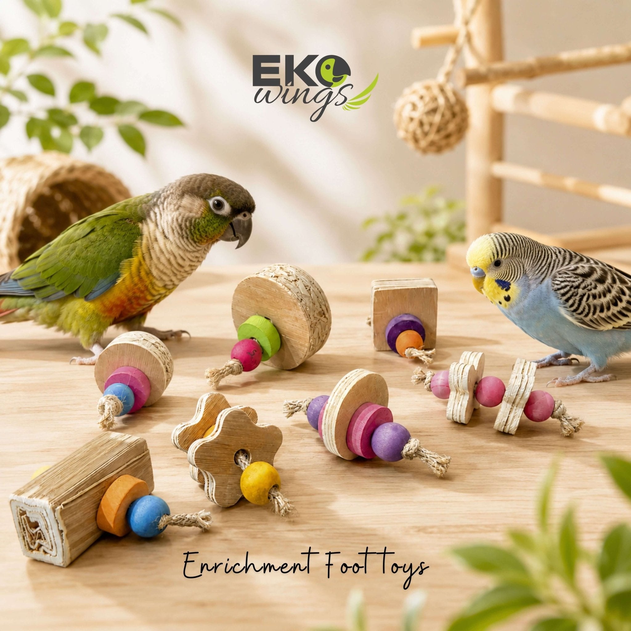 Palm Foot Toys Sets - EKOWINGS