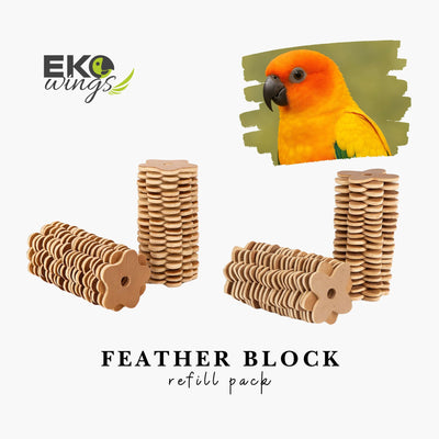 Palm Feather Block Refill (Small) - EKOWINGS