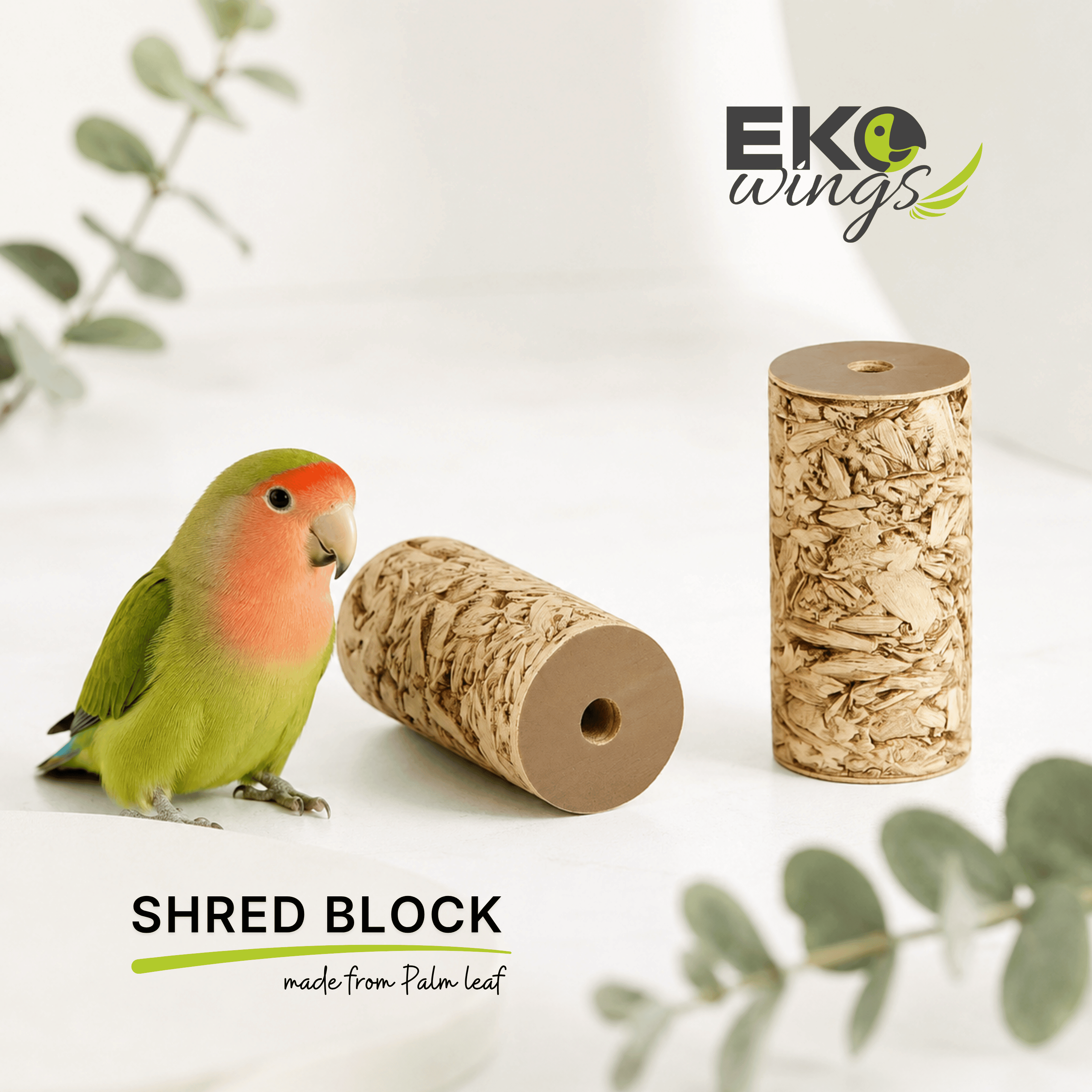 Palm Shred Block Refill (Small)