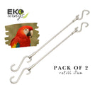Stainless Steel horizontal Pole Refill (Large) - EKOWINGS