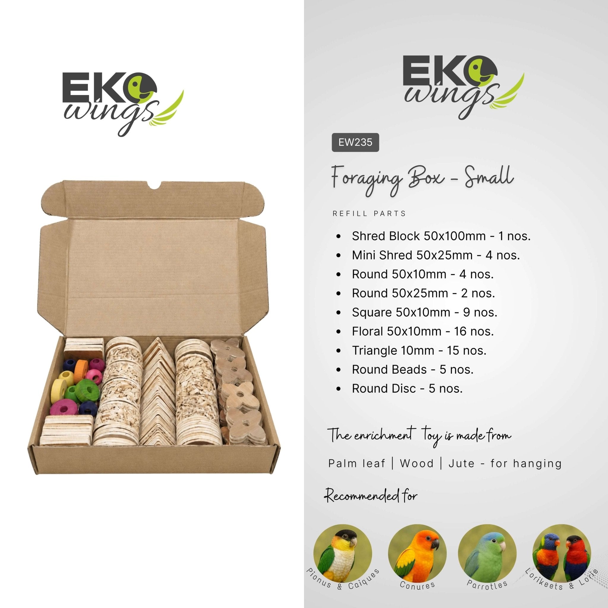 Foraging Box – Small - EKOWINGS