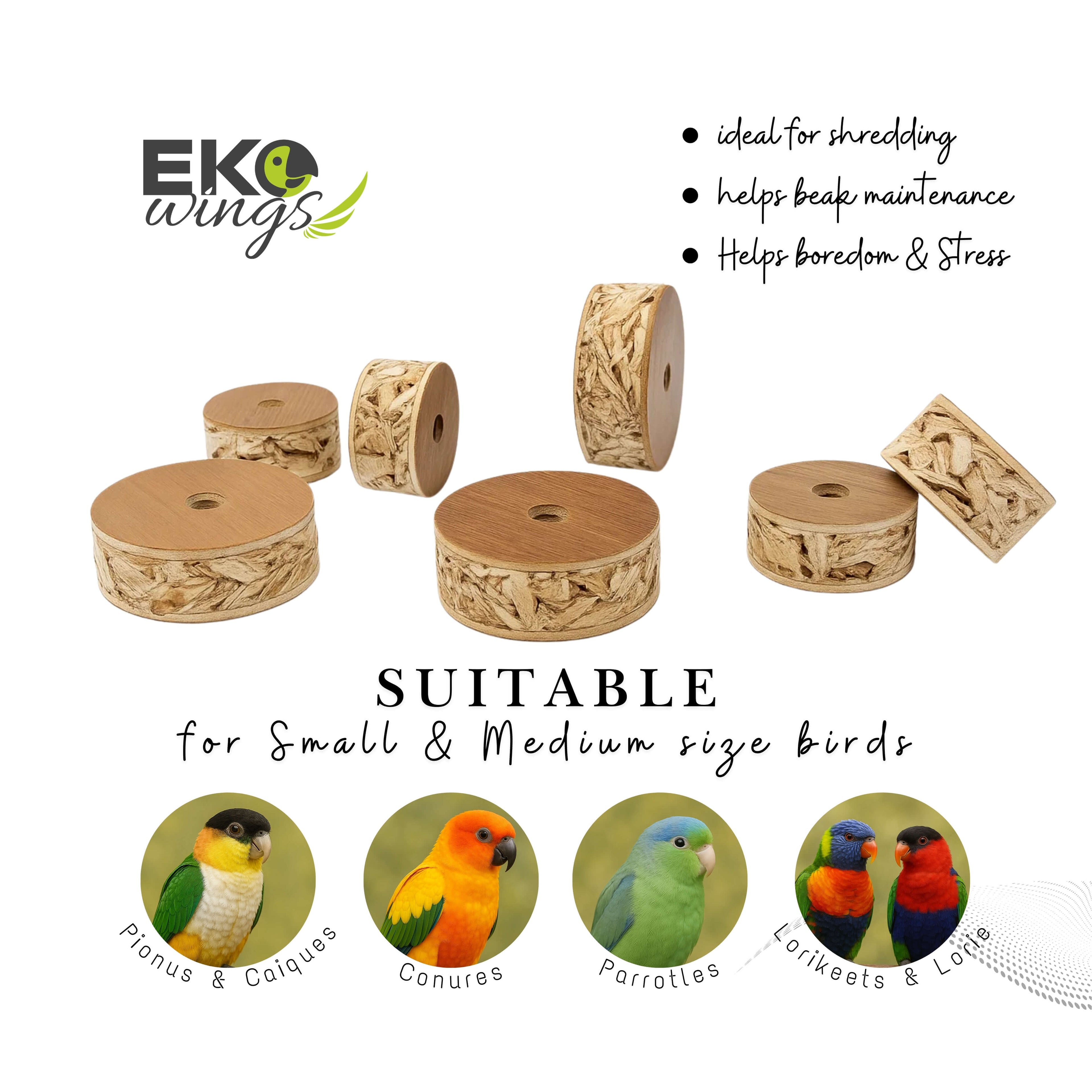 Palm Mini Shred Block Refill (Medium)