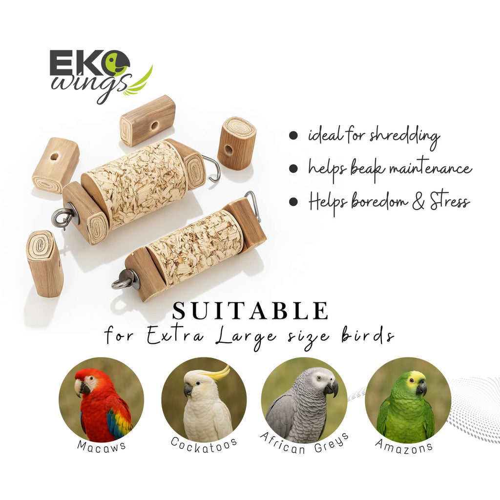 Palm Shred Block Refill (Extra Large) - EKOWINGS