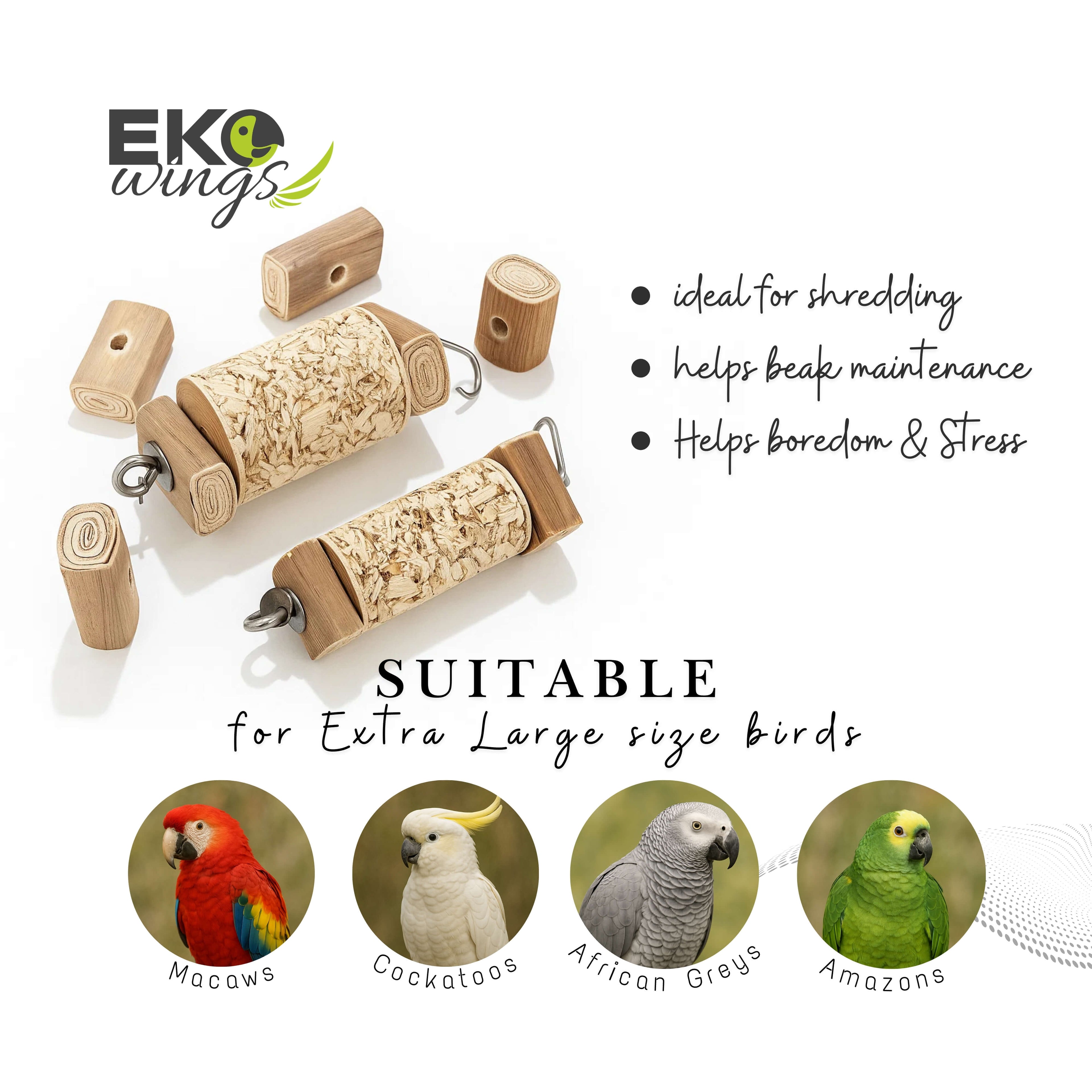 Palm Shred Block Refill (Extra Large)