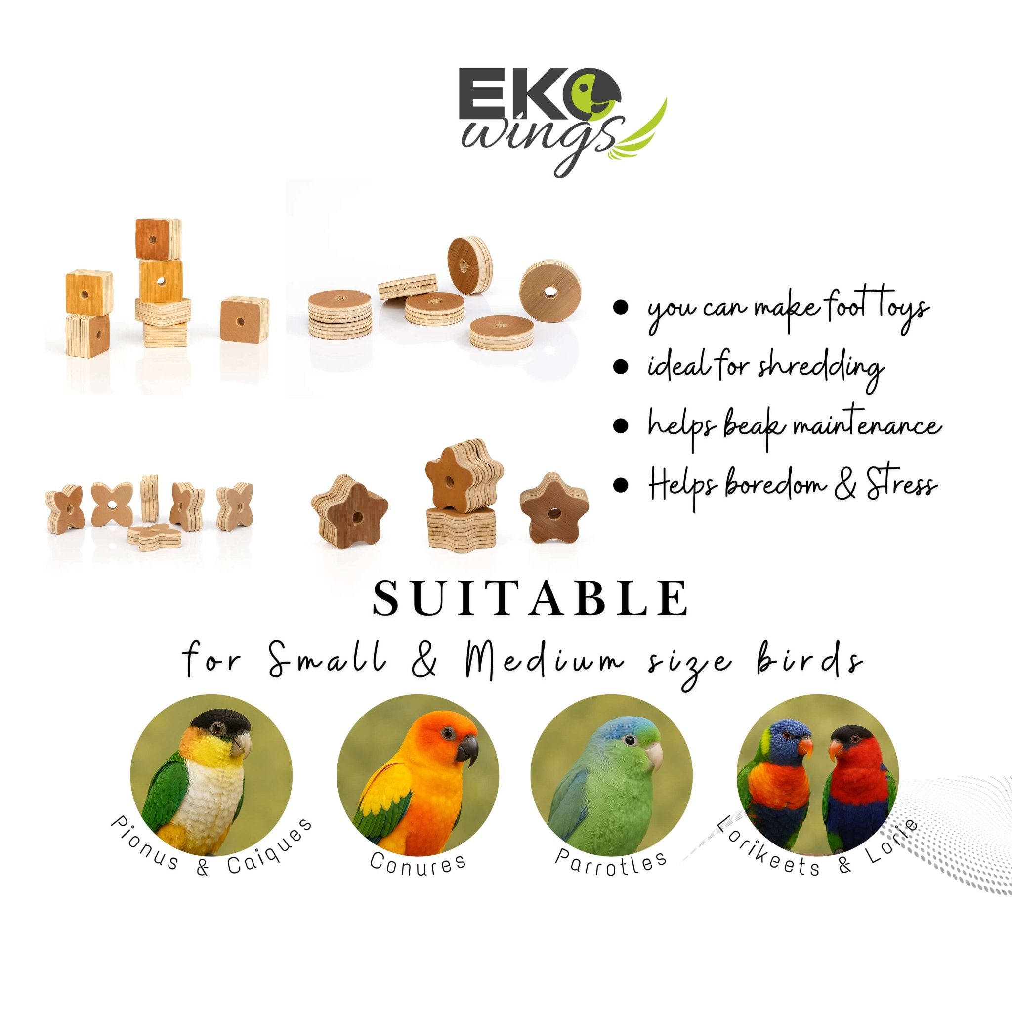 Palm Tier Block Refill (Medium & Large) - EKOWINGS